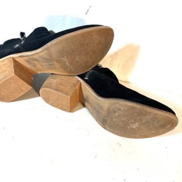 Dolce Vita Black Booties Boots EUC 8.5 ankle Anthro ANthropologie - Picture 5 of 11